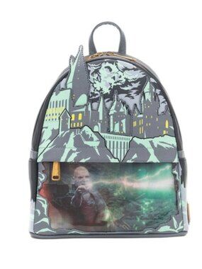 Loungefly Harry Potter Glow in the Dark Battle Scene Loungefly Mini Backpack NWT